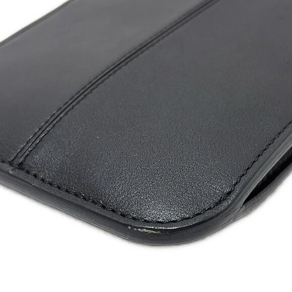 FENDI Peekaphone Black Brown Leather - Shoulder Bag 360-081125 - Picture 5 of 8